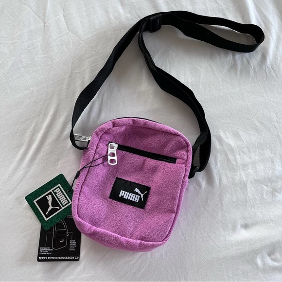 Puma Handbags - Puma• Purple Terrycloth Rhythm Crossbody 2.0 Bag